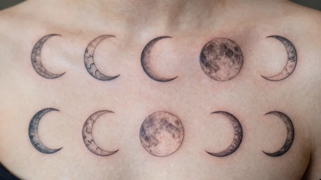14 Fine Line Moon Tattoo Ideas With Minimal Glow