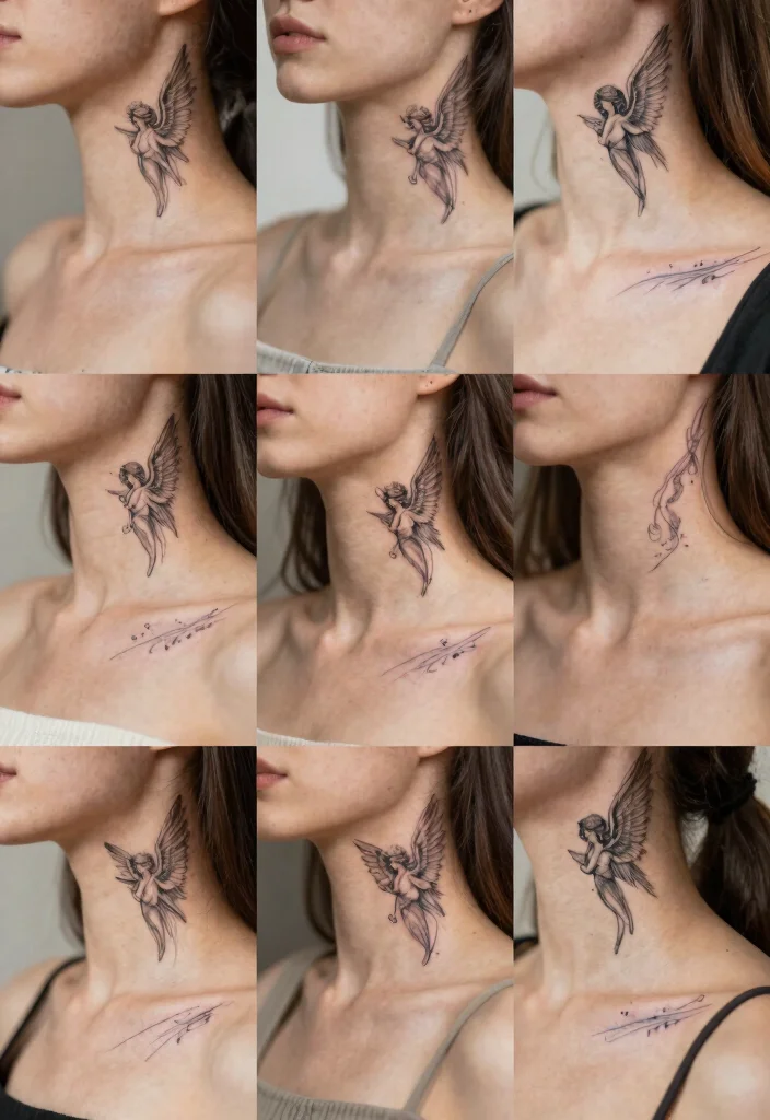 15 Angel Tattoo Neck Ideas With Subtle Edge - Conclusion 1
