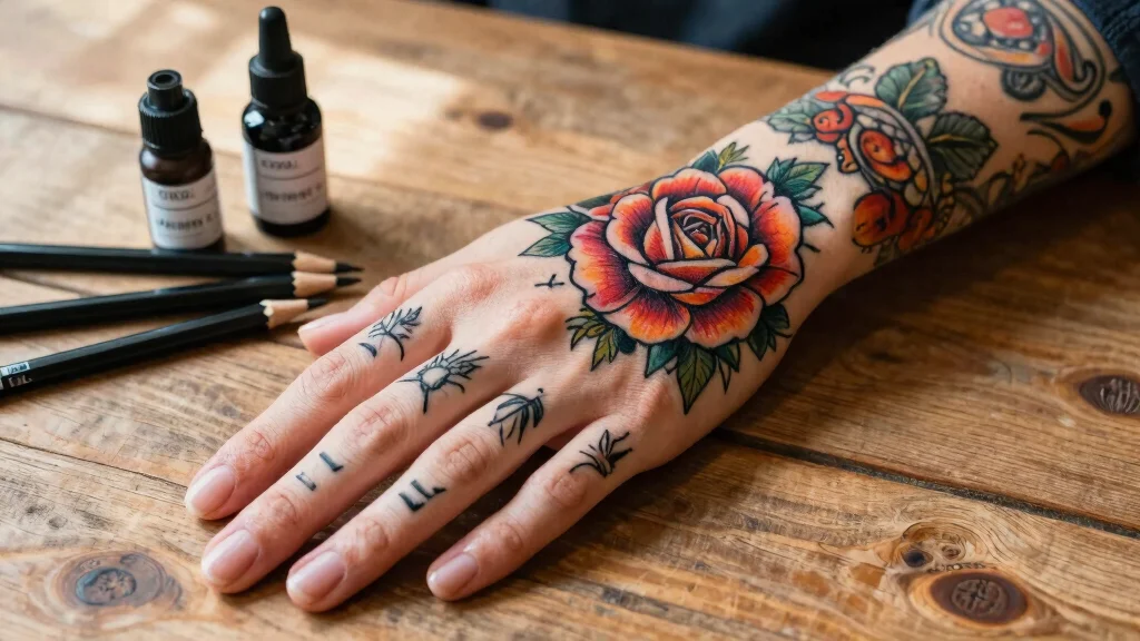 15 Rose Hand Tattoo Ideas With Classic Edge