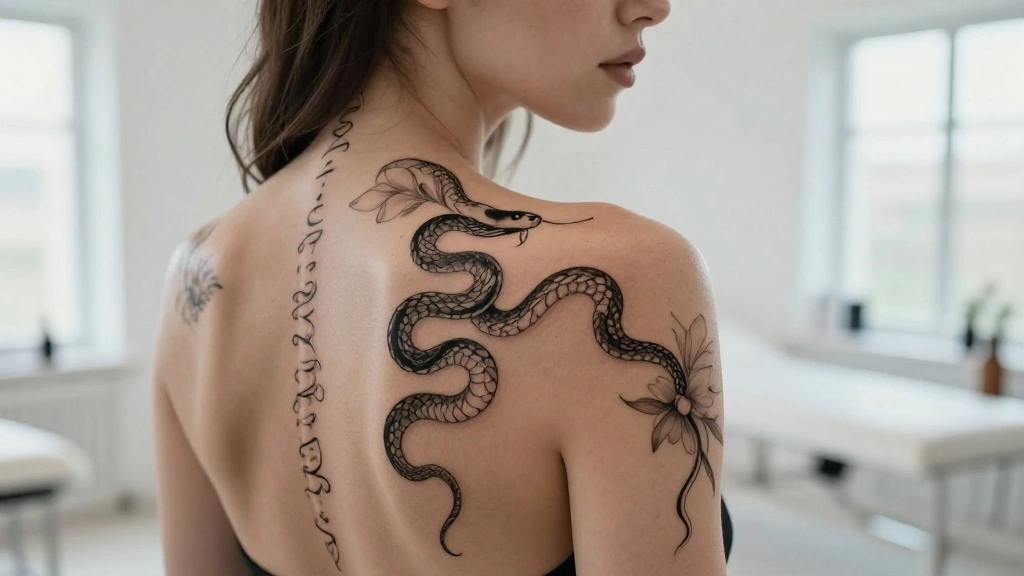 15 Spine Snake Tattoo Ideas With Sleek Flow