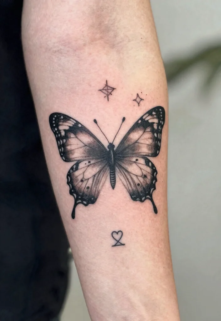 16 Butterfly and Moth Tattoo Ideas With Mystical Balance - 14. Personal Stories 1