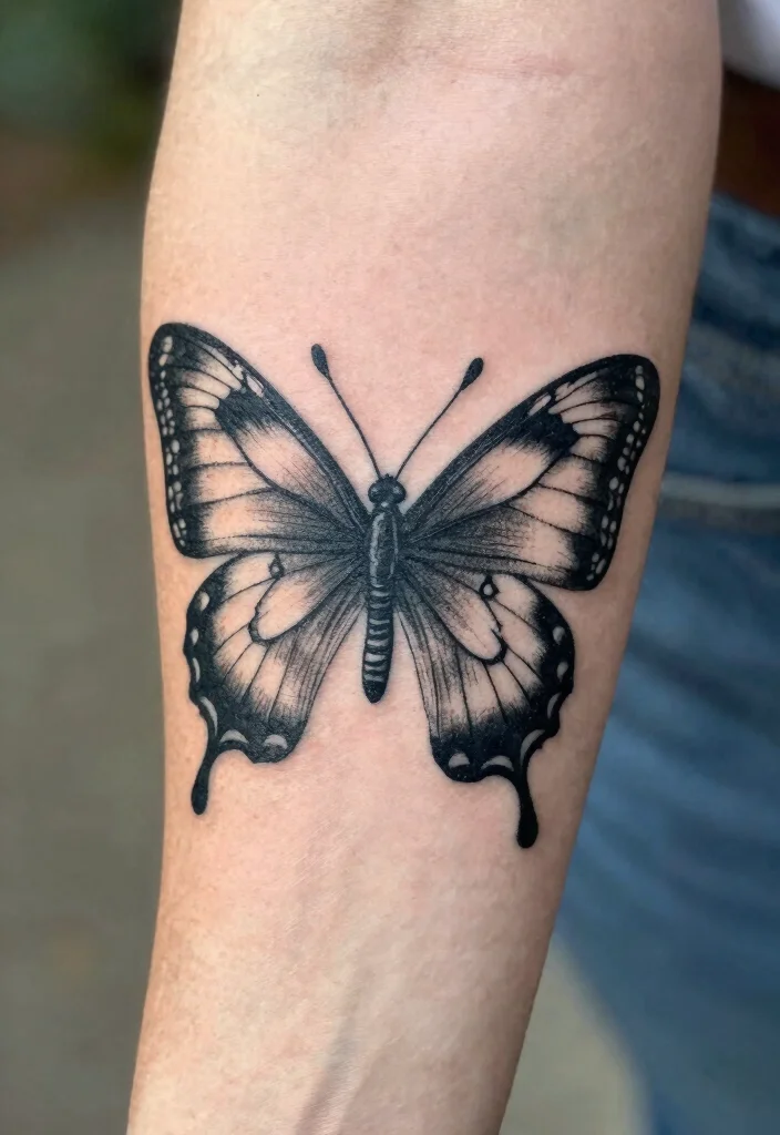 16 Butterfly and Moth Tattoo Ideas With Mystical Balance - 2. Vintage Illustrations 1