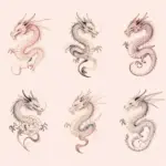 16 Delicate Dragon Tattoo Ideas With Fine Line Beauty