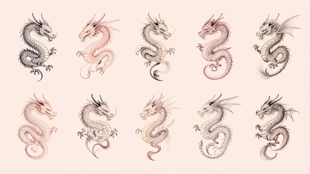 16 Delicate Dragon Tattoo Ideas With Fine Line Beauty