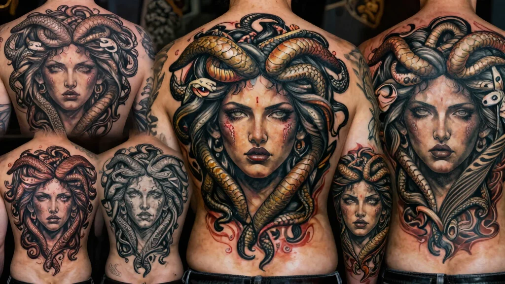 16 Medusa Tattoo Back Ideas With Dramatic Detail