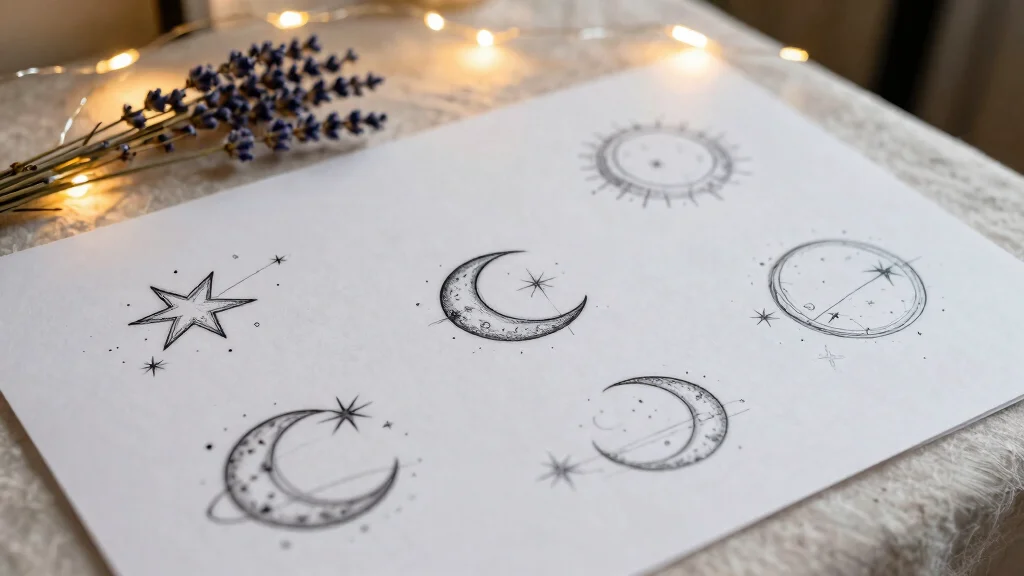 16 Star and Moon Tattoo Ideas With Celestial Charm