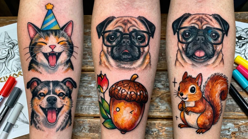 17 Funny Flash Tattoo Ideas With Playful Humor