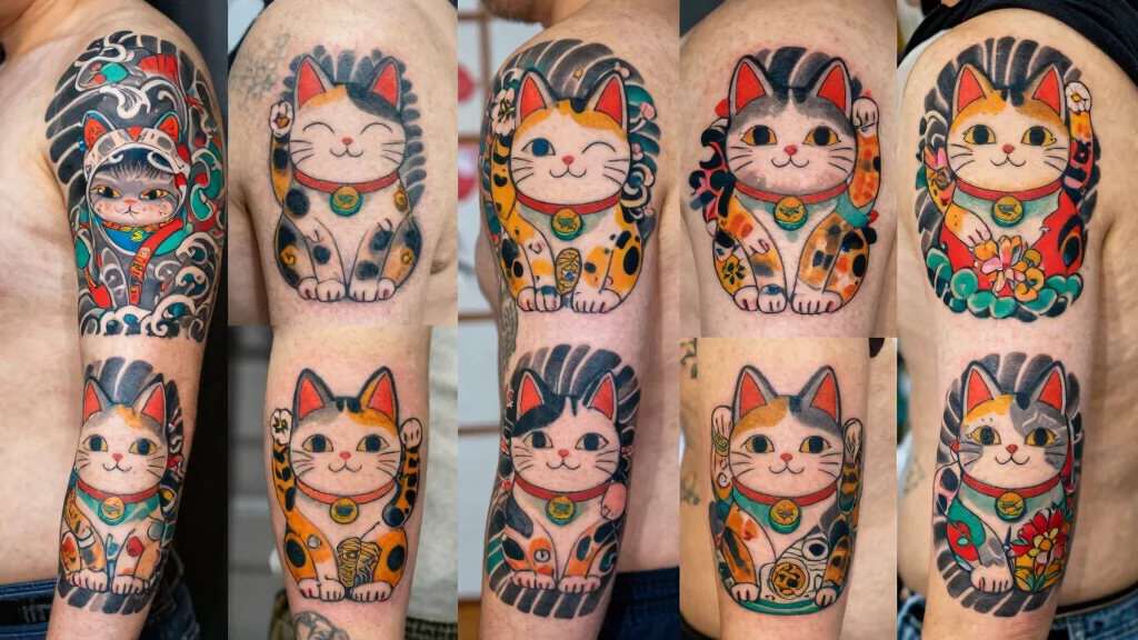 17 Japan Cat Tattoo Ideas With Cultural Charm